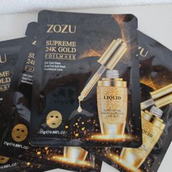Zozu 14k Gold Extract Supreme FACE MASK NEW!