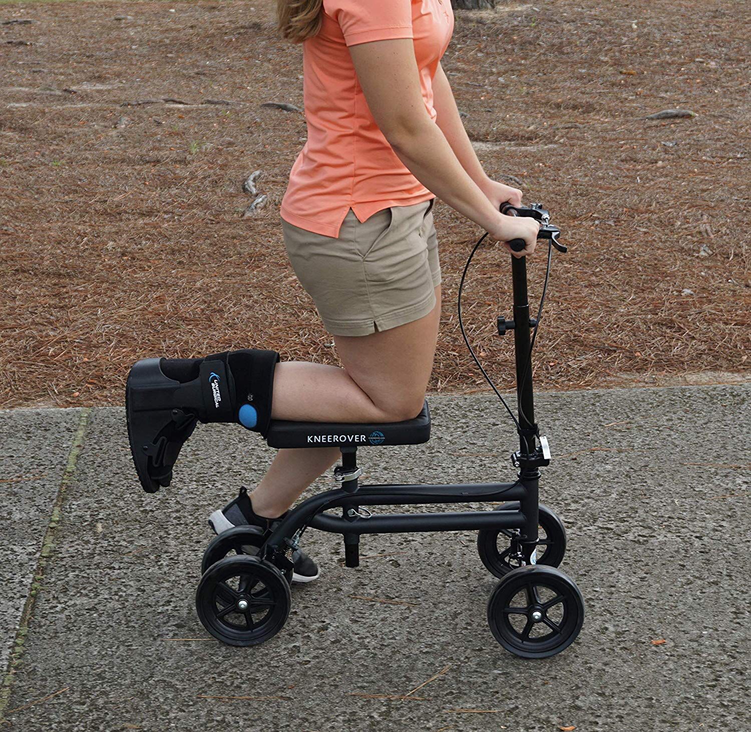 Knee Scooter With extra foam covering