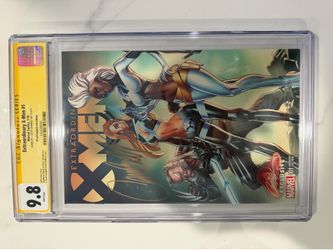 X men signed comic