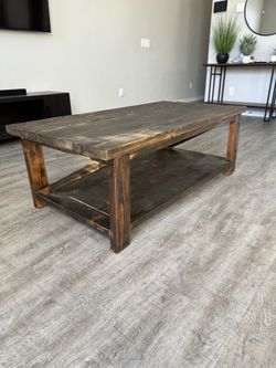 Custom Made Coffee Table 