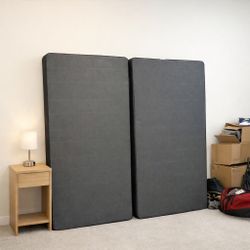 2-Piece Low Profile King Box Spring / Foundation (Like New)
