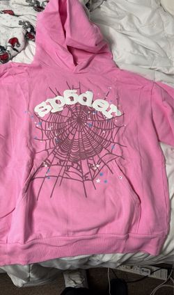 Pink Sp5der hoodie