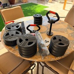 70 lb weight set