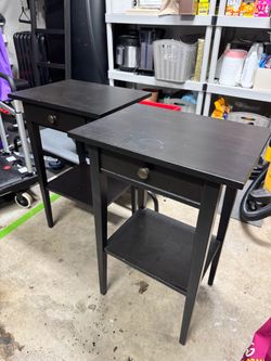 Pair of IKEA Hemnes Nightstands