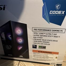 MSI Codex R2 Gaming Desktop