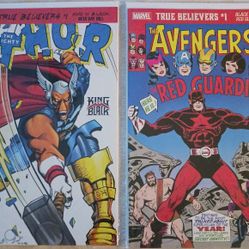 True Believers Beta Ray Bill #1 And True Believers Red Guardian #1