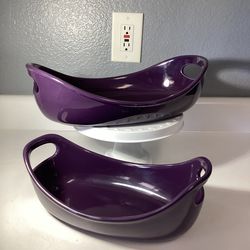 Rachel Ray Oval Baker Set Lavender/Purple