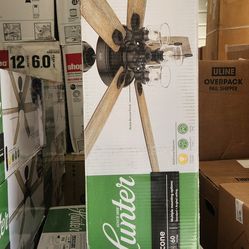 Hunter 60" Ceiling Fan with Light– BRAND NEW IN BOX