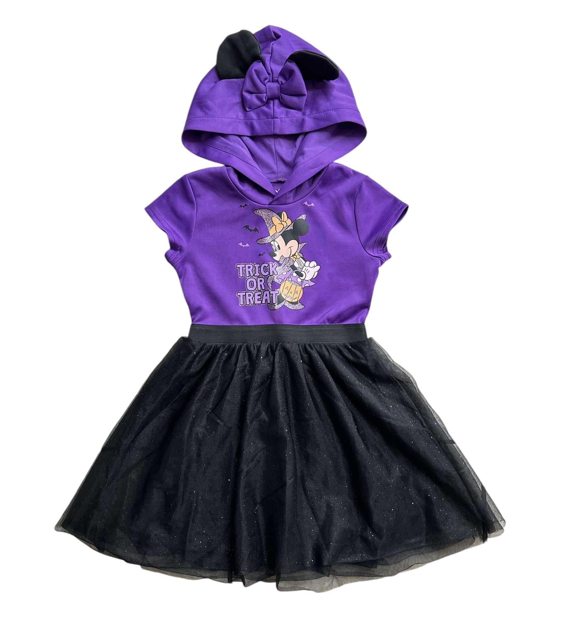 Disney Minnie Mouse Halloween Purple Dress NEW SIZE 6