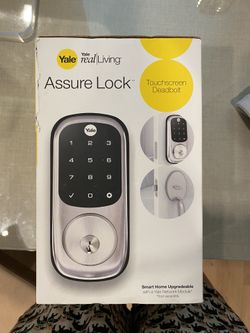 Yale Assure touchscreen deadbolt Control 4 compatibility