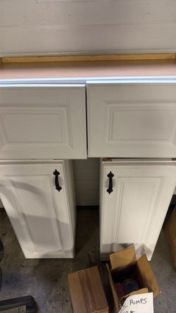 Three new kitchen cabinets