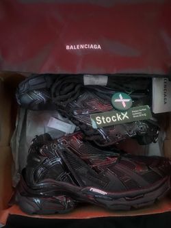 Black Balenciaga runners size 42
