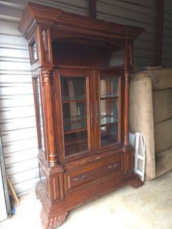 Big china display cabinet