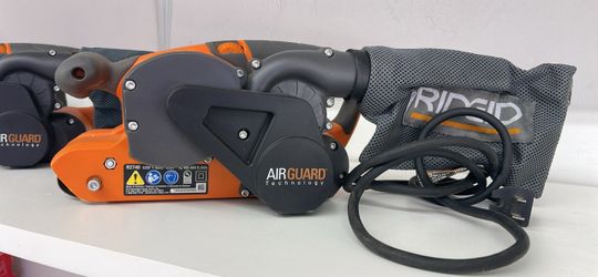 RIDGID R2740 Belt Sander with Dust Bag