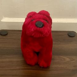 Pug Dog Stuffed Animal Red