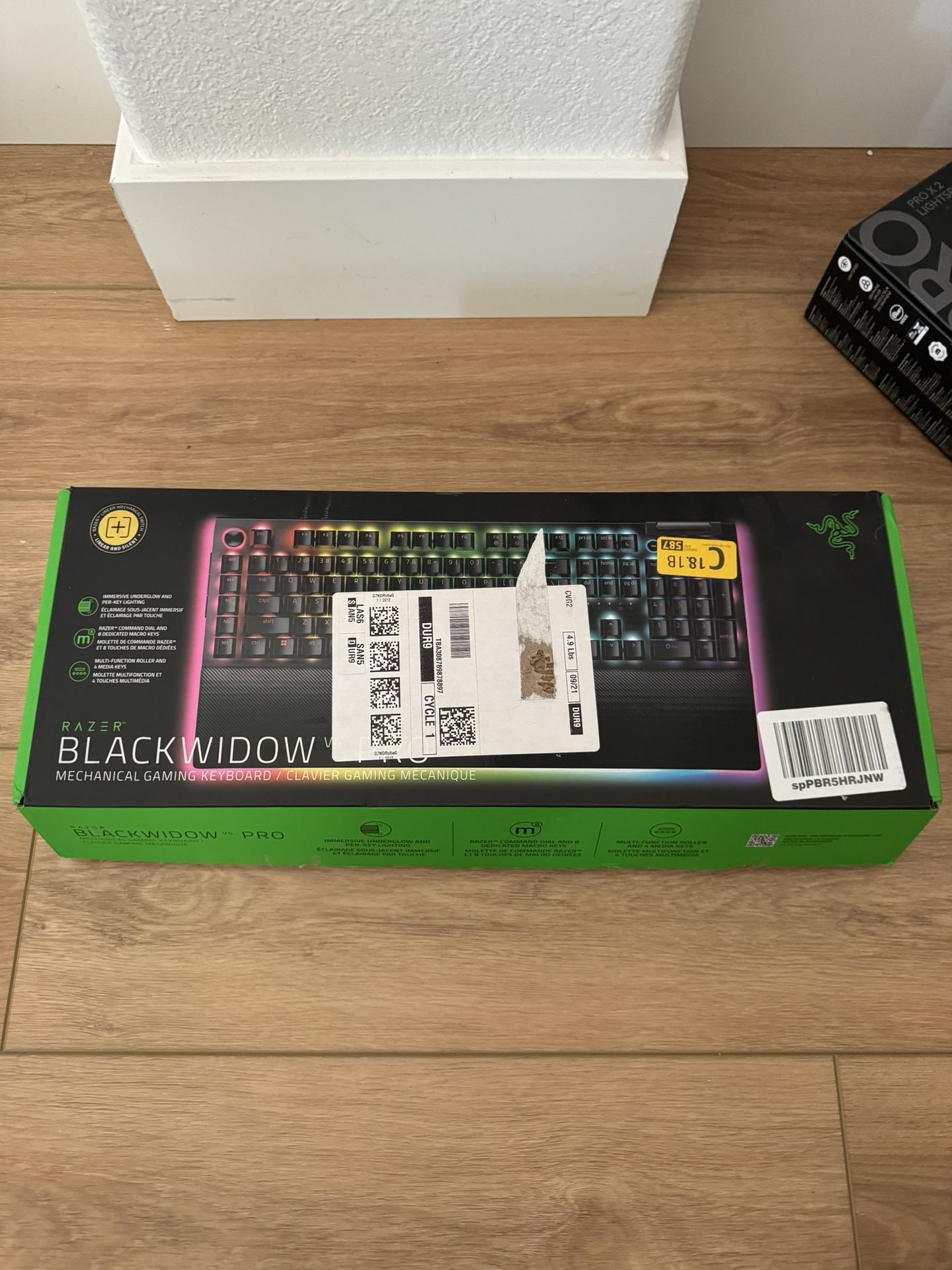 Razer Black widow V4 Pro Gaming Keyboard