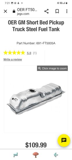 Gm Gas Tank 73 -81. Zinq
