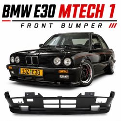 BMW E30 MTech 1 Front Bumper Apron + Fog Lights