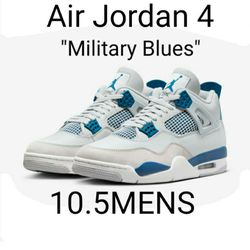 Air Jordan 4 "Military Blues" size:10.5mens $270