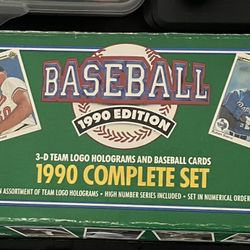 1990 Set of Collectors Baseball Cards