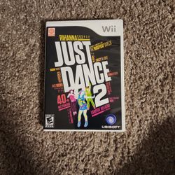 Original JUST DANCE 2 Game For The WII