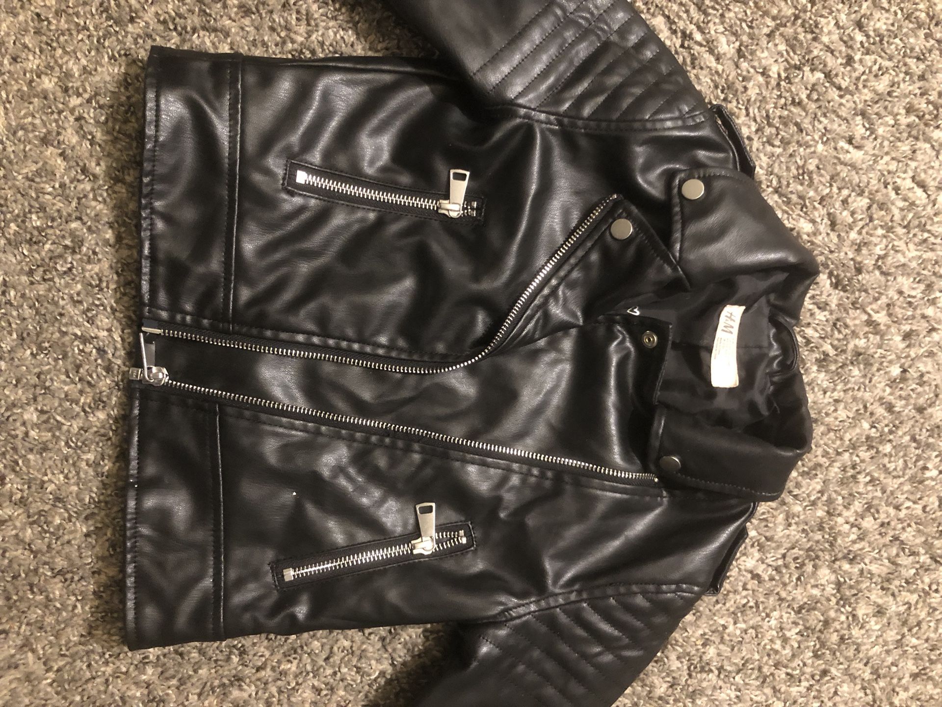 H&M Toddler Leather Jacket 