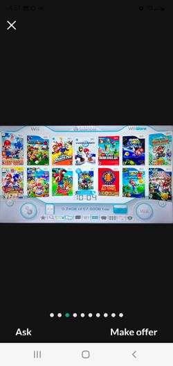 Complete Nintendo Wii Loaded With Wii Gamecube And Retro Old School Games 