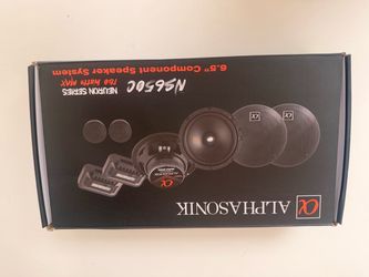 Alphasonik Component Speaker System set