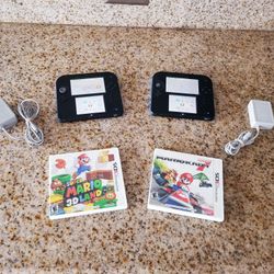 Nintendo 2DS Sets Complete with Games!!