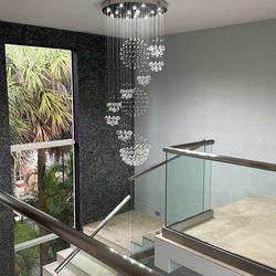 Crystal chandelier
