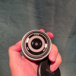Sony e 16mm f2.8 lens