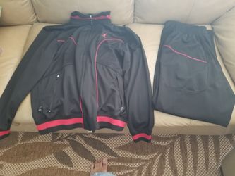 Jordan's jacket and pants