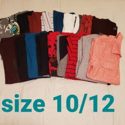 Boys Shirts Size 10/12