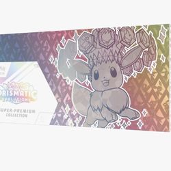 Pokemon Prismatic Evolutions Factory Sealed W/receipt