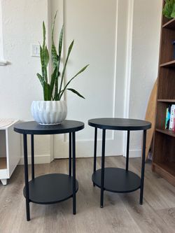Black Side Tables