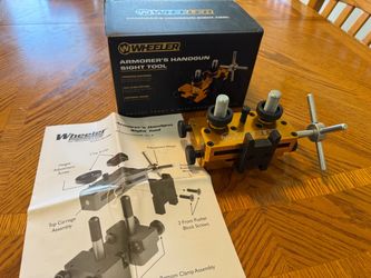 Wheeler Handgun Sight Tool