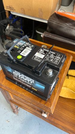 Super Start Platinum Car Battery