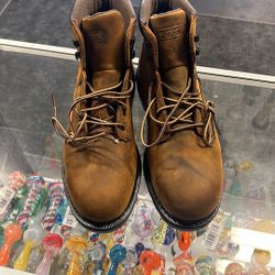 Brand New Worx steel toe boots, size 10