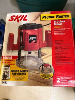 SKIL plunge Router 9.0 amp motor