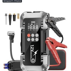 Jump Starter  with air Compressor