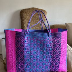 Plastic Woven Tote Bag