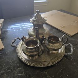 Sterling Plated Tea Set