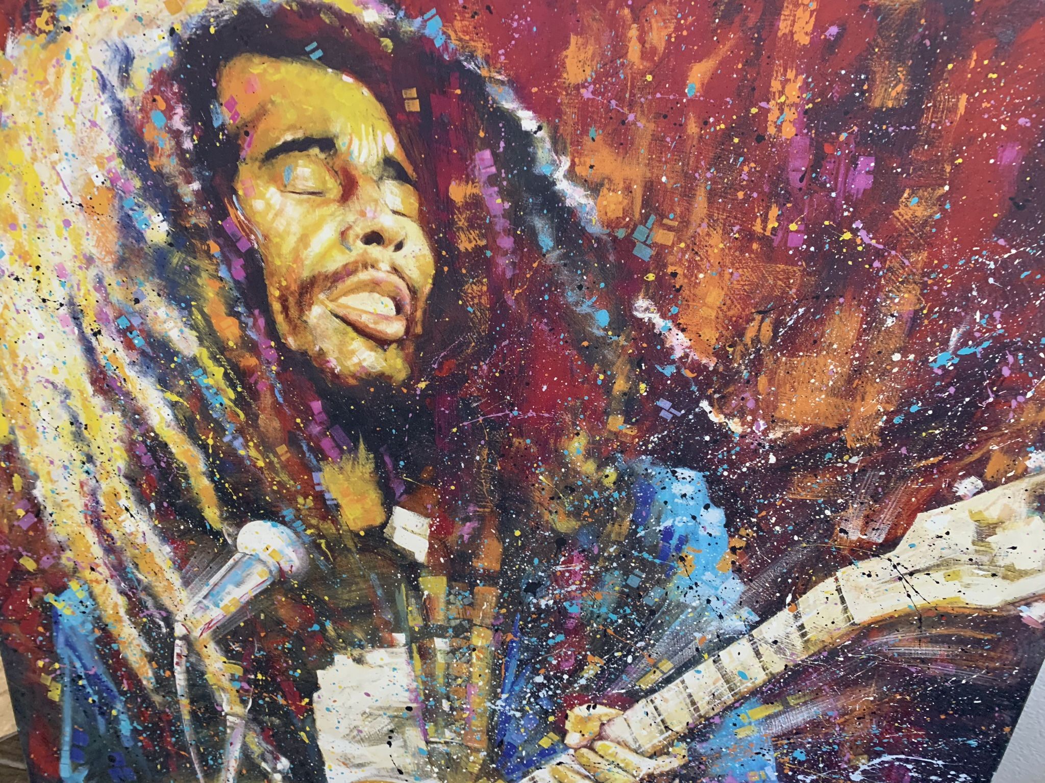 Jim I Hendrix Painting $75