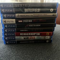 Ps4 Ps5 And Ps3 Games 