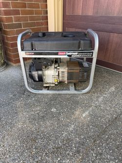 Coleman Powermate Premium Plus Generator 6250 (5000 max running)
