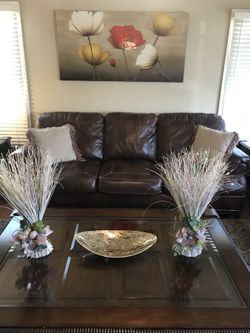 Beautiful sofas Italian leather