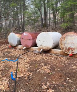 500 gallon red dye diesel Fuel tanks