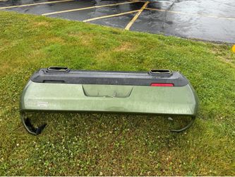 2018 Dodge Challenger rear bumper