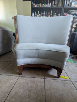 2 Curved chairs