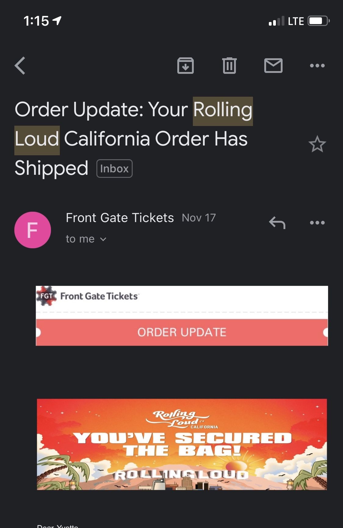 2 Rolling Loud California Tickets
